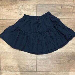 Blue cotton skirt, Size S